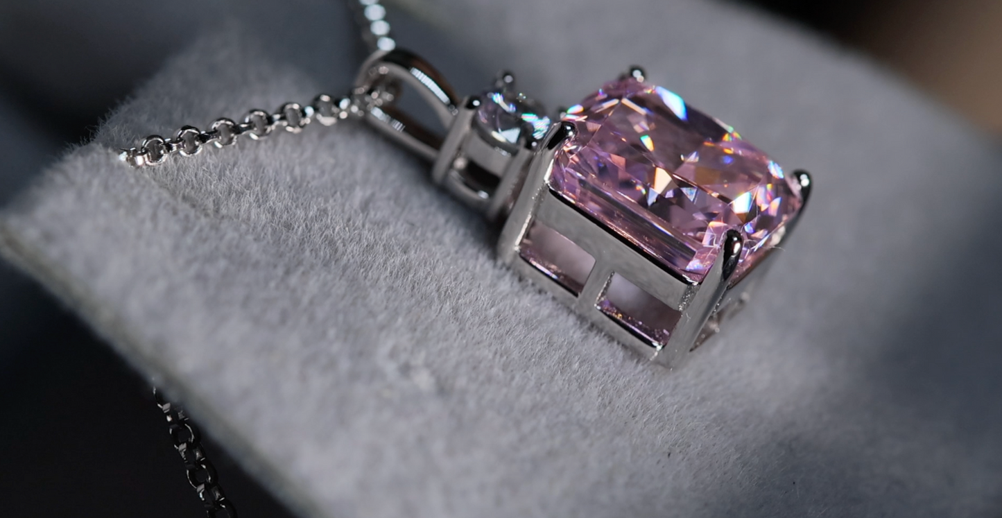 Crushed Diamond Pendant