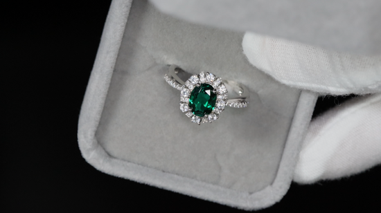 Womens Colombian Emerald Ring