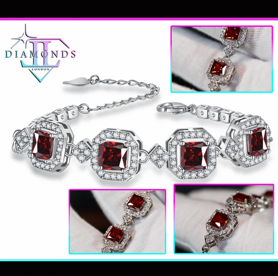 Red Diamond Bracelet 