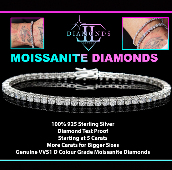 Moissanite Tennis Bracelet