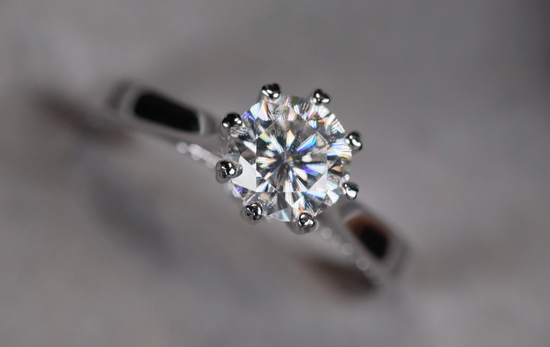 Womens Engagement Ring | Moissanite Ring | Moissanite Engagement Rings