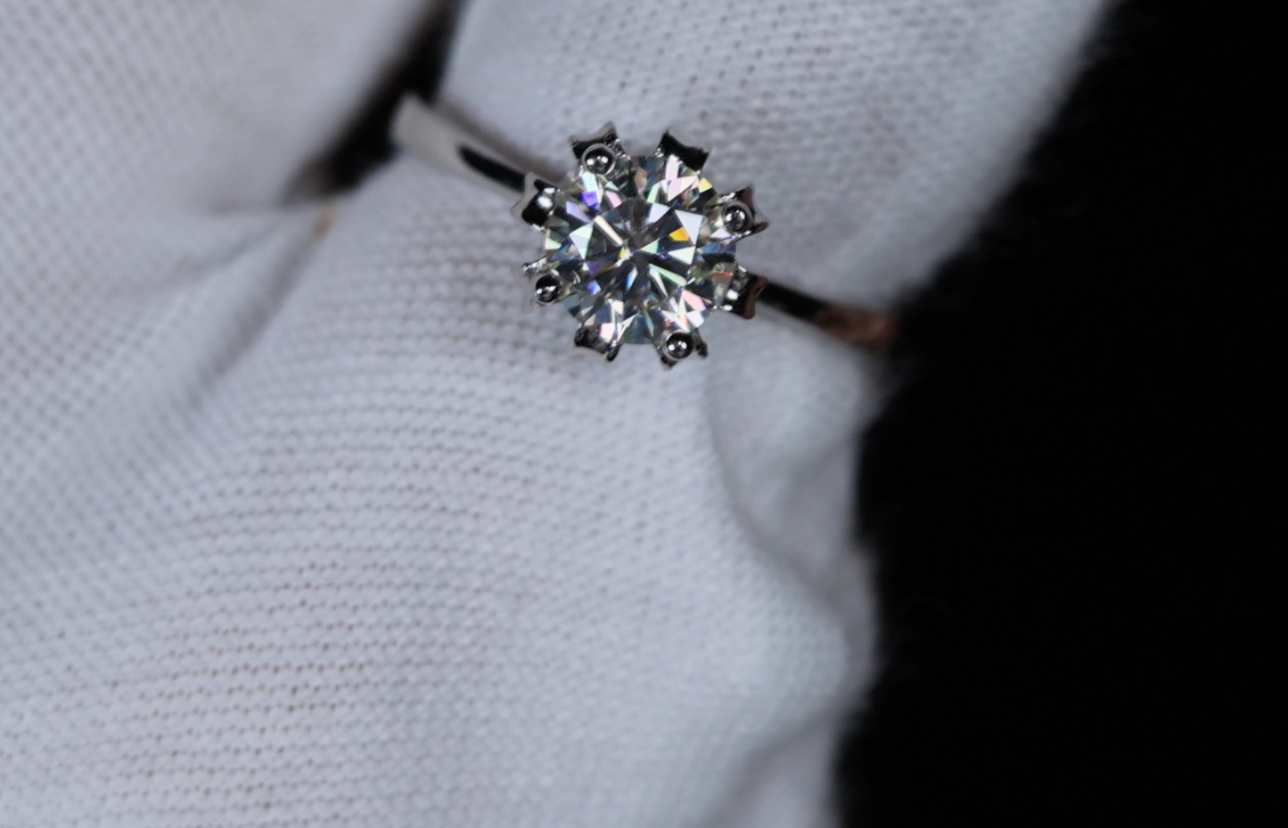 Engagement Ring | Moissanite Ring For Women | Lab Grown Diamond Engagement Ring