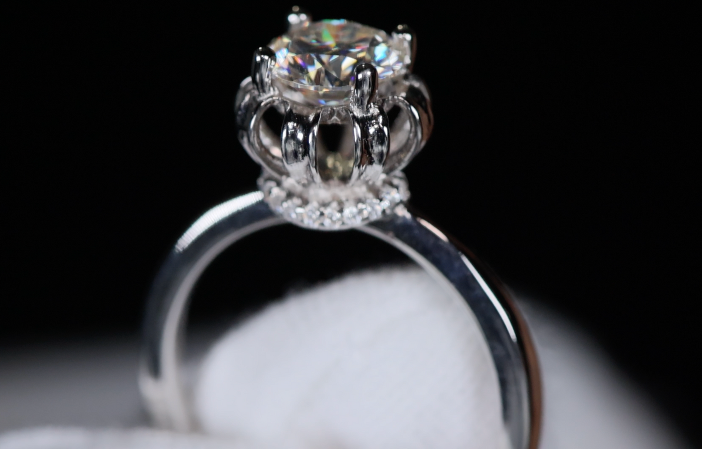 Engagement Ring | Moissanite Ring For Women | Lab Grown Diamond Engagement Ring