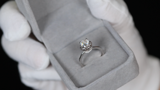 Engagement Ring | Moissanite Ring For Women | Lab Grown Diamond Engagement Ring