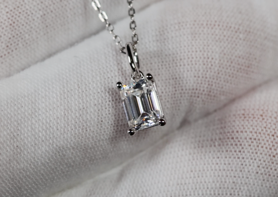 Moissanite Diamond Pendant