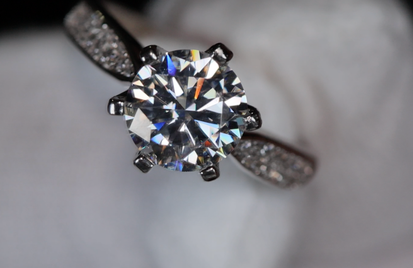 Moissanite Engagement Rings