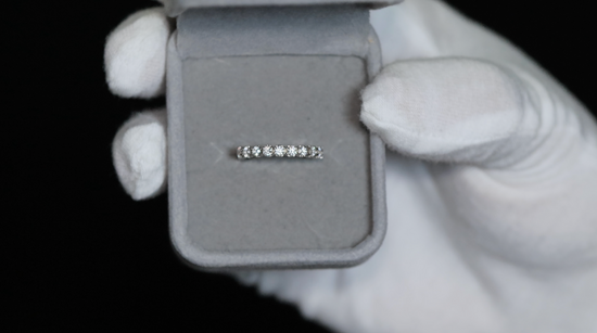 Moissanite Diamond Ring