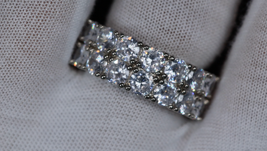 Tennis Ring | Diamond Tennis Ring | Mens Eternity Ring | Womens Eternity Ring