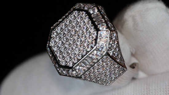 Mens Iced Out Rings