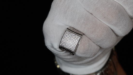 Mens Hip Hop Diamond Ring | Iced Out Rings