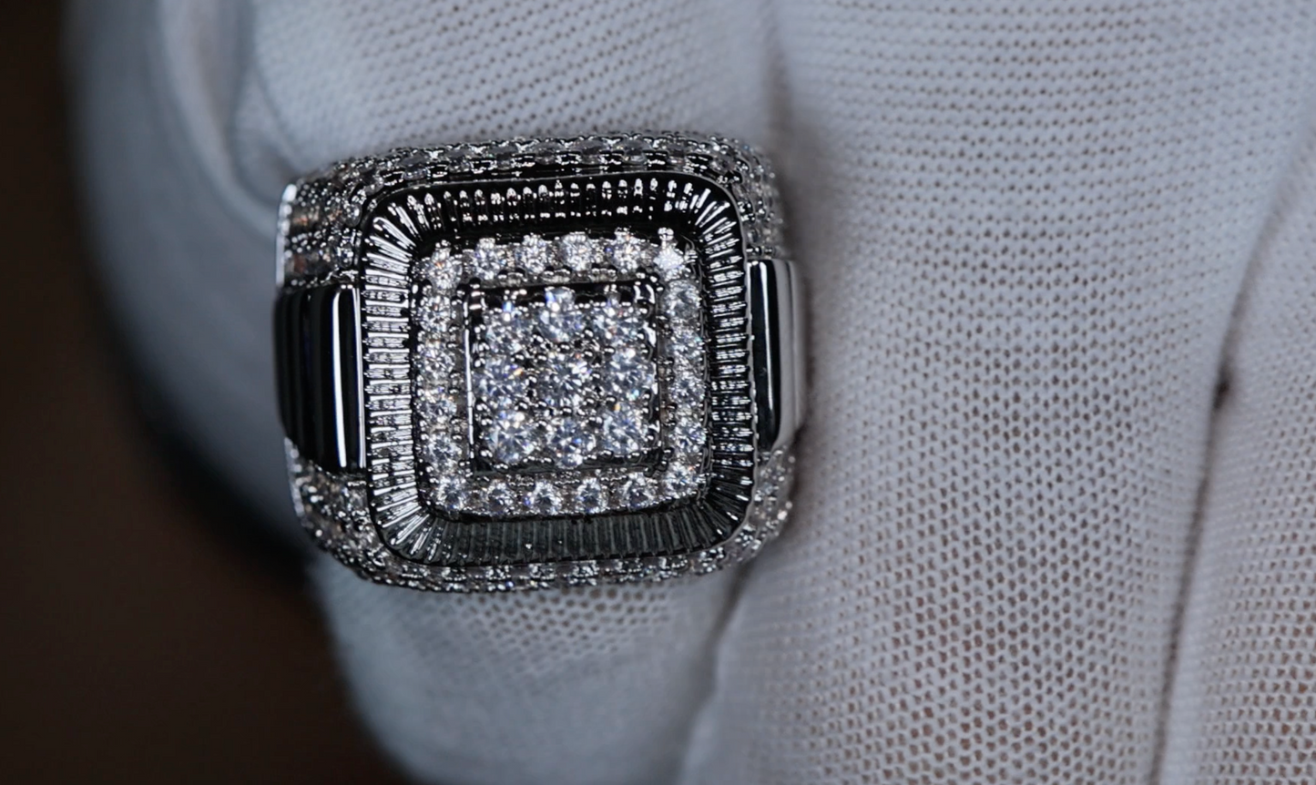 Mens Iced Out Rings