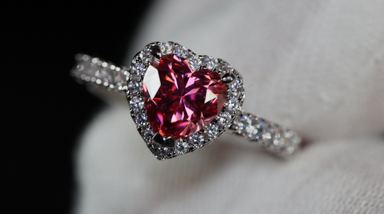 pink diamond ring