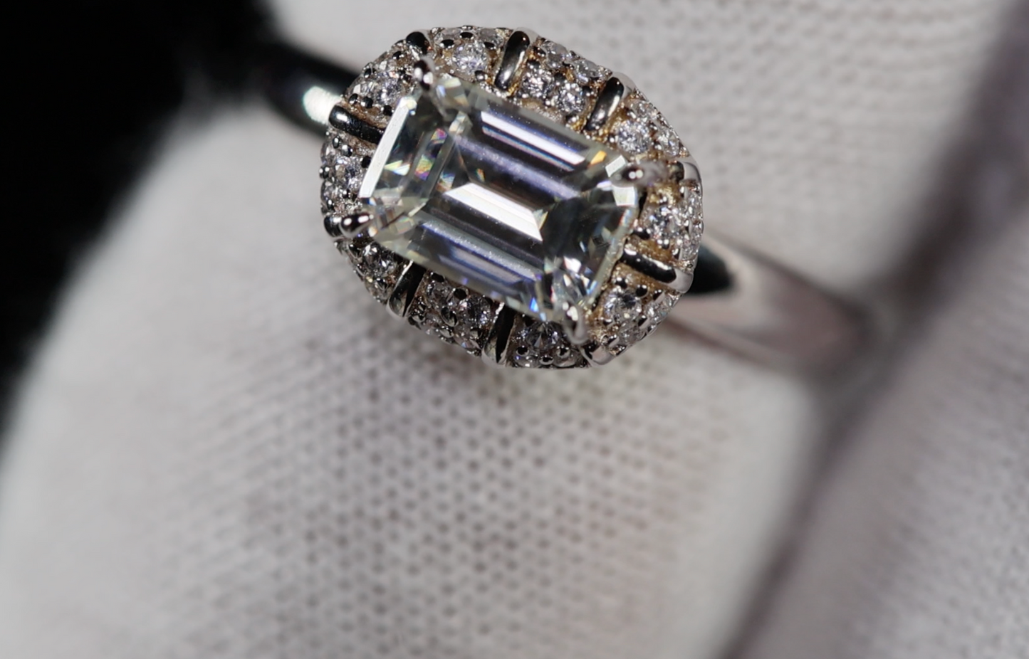 Moissanite Engagement Ring london