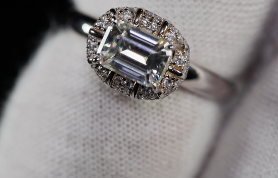 Moissanite Engagement Ring london