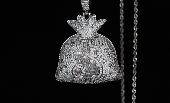 money bag pendant