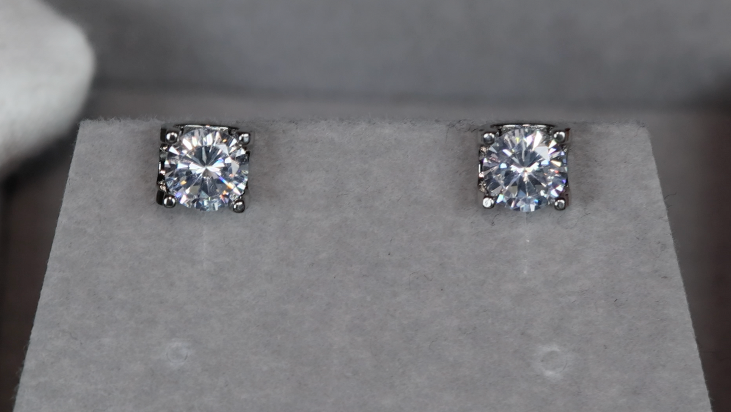 Diamond Stud Earrings | Womens Diamond Ear Studs | Ear Studs