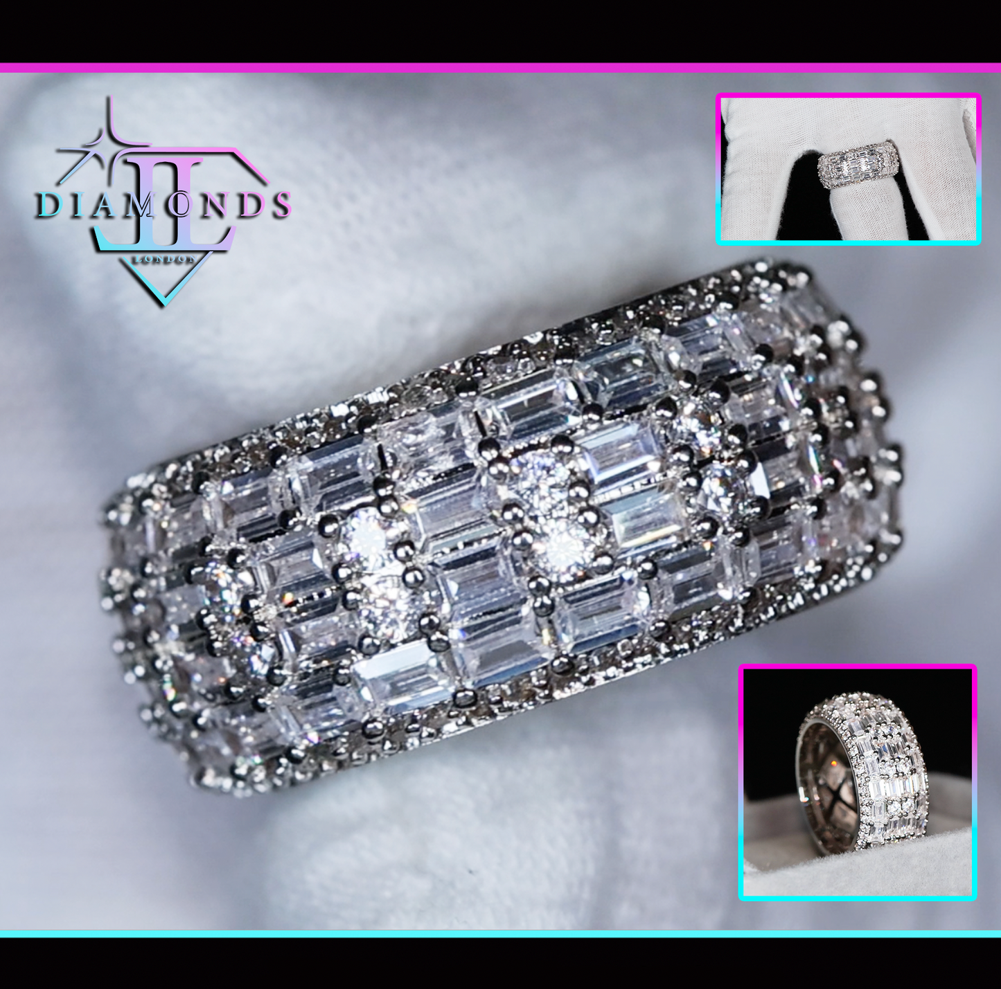 Big Diamond Eternity Ring