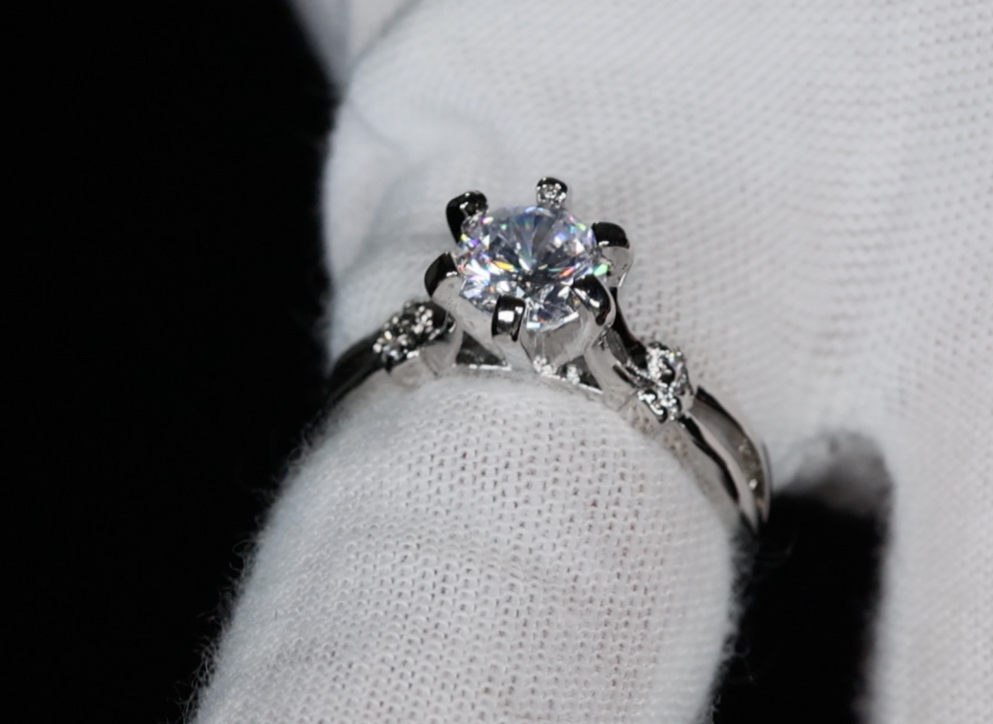 Womens Diamond Engagement Ring