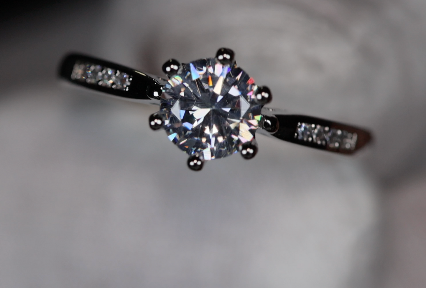 Womens Diamond Engagement Ring