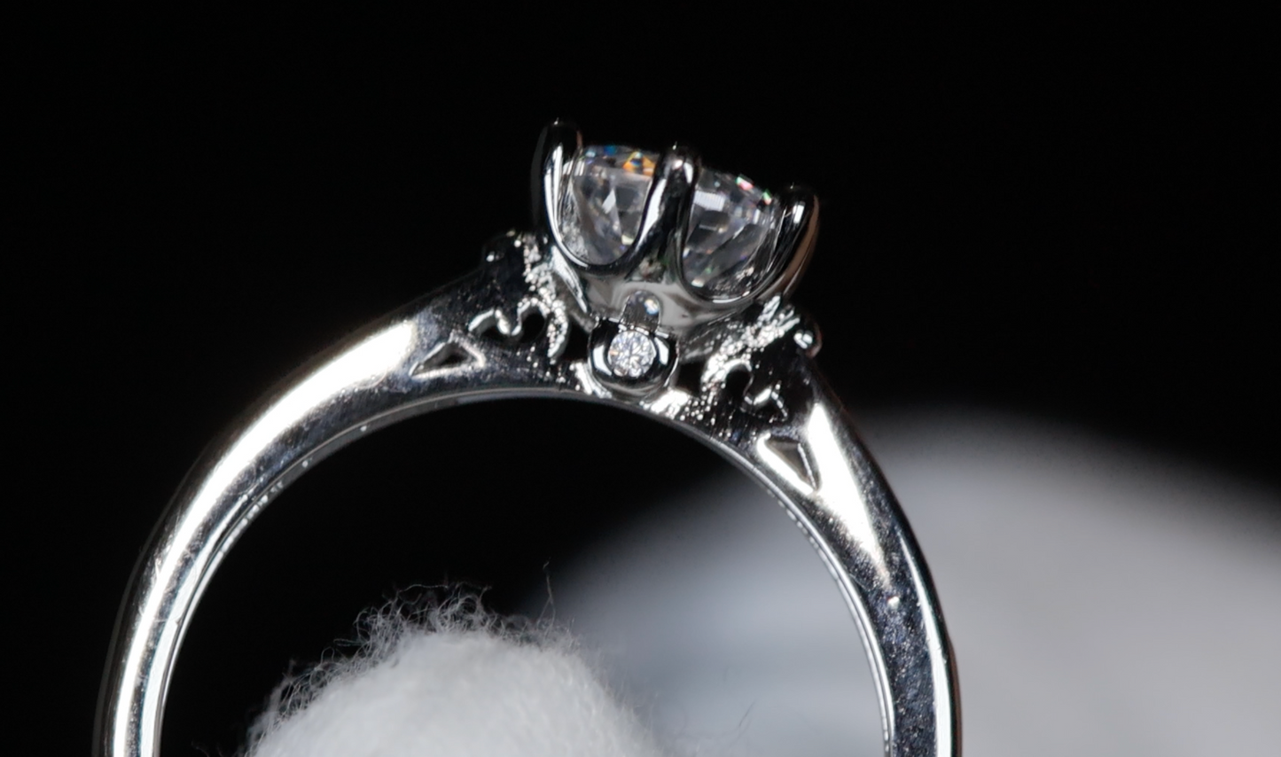 Womens Diamond Engagement Ring