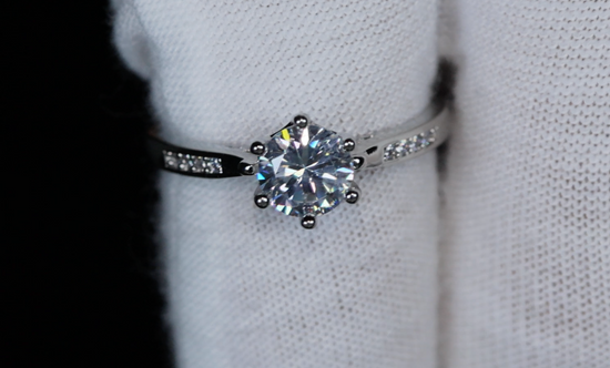 Womens Diamond Engagement Ring