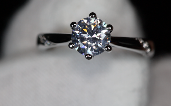 Womens Diamond Engagement Ring