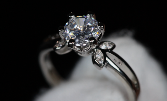 Womens Diamond Engagement Ring