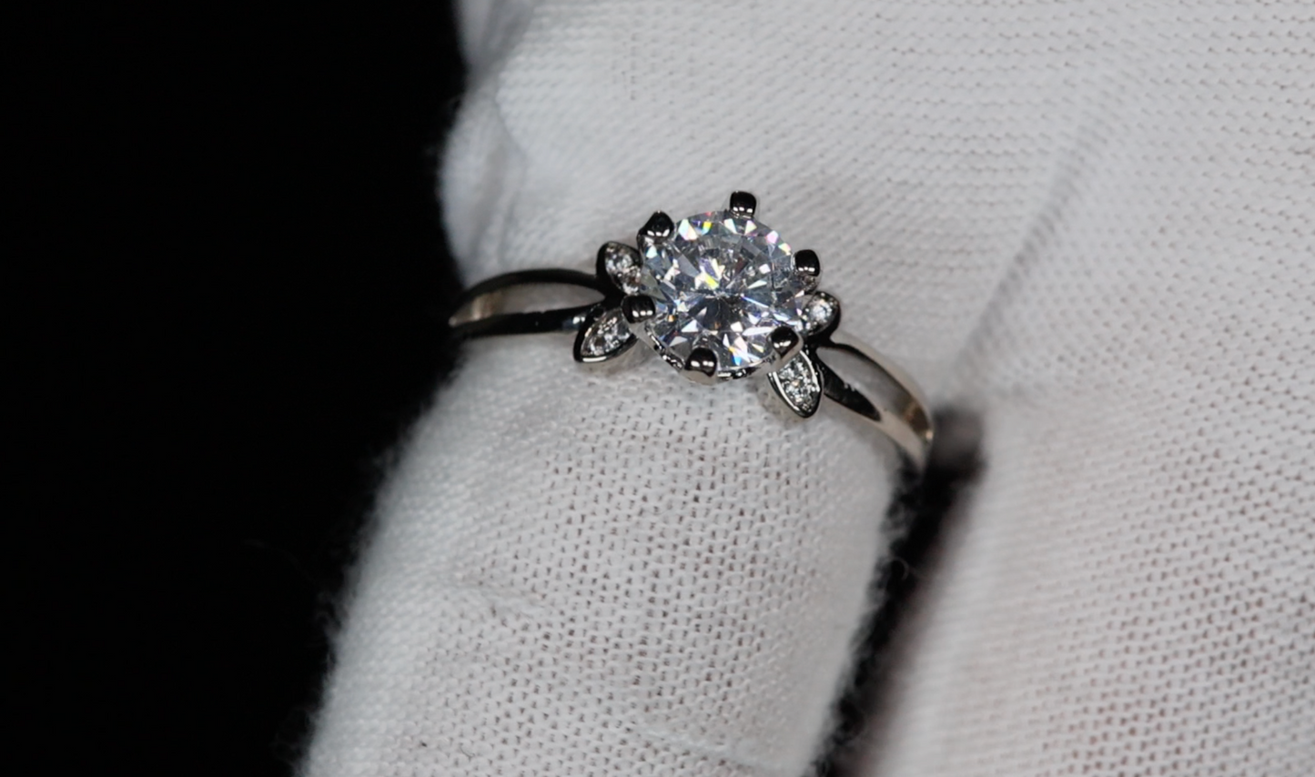 Womens Diamond Engagement Ring