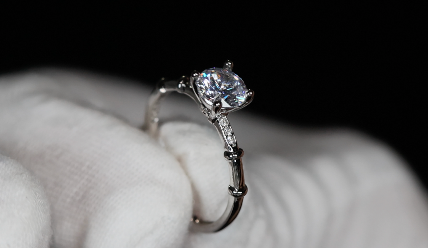 Womens Diamond Engagement Ring