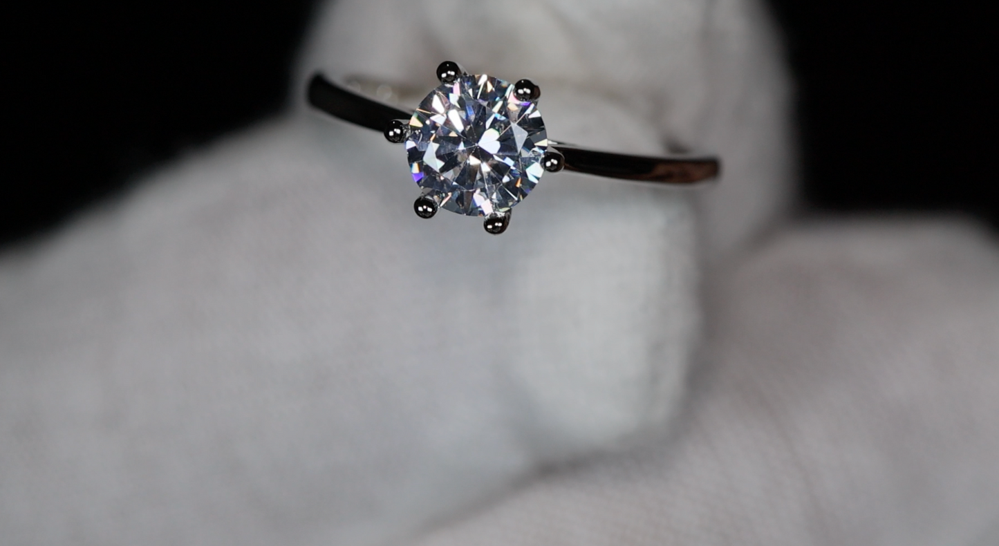 Womens Diamond Engagement Ring