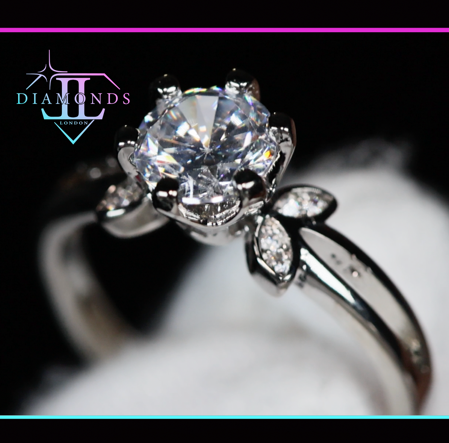 Womens Diamond Engagement Ring