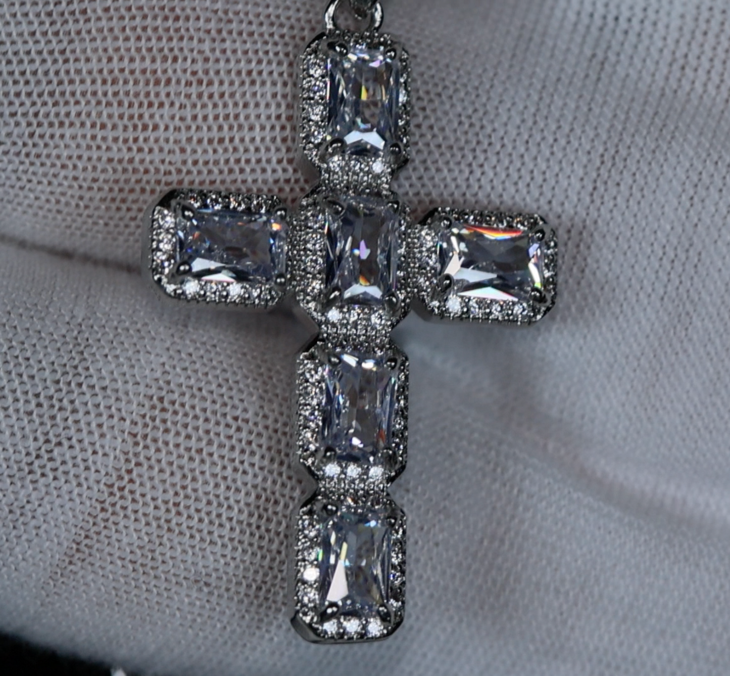 Diamond Cross Pendant