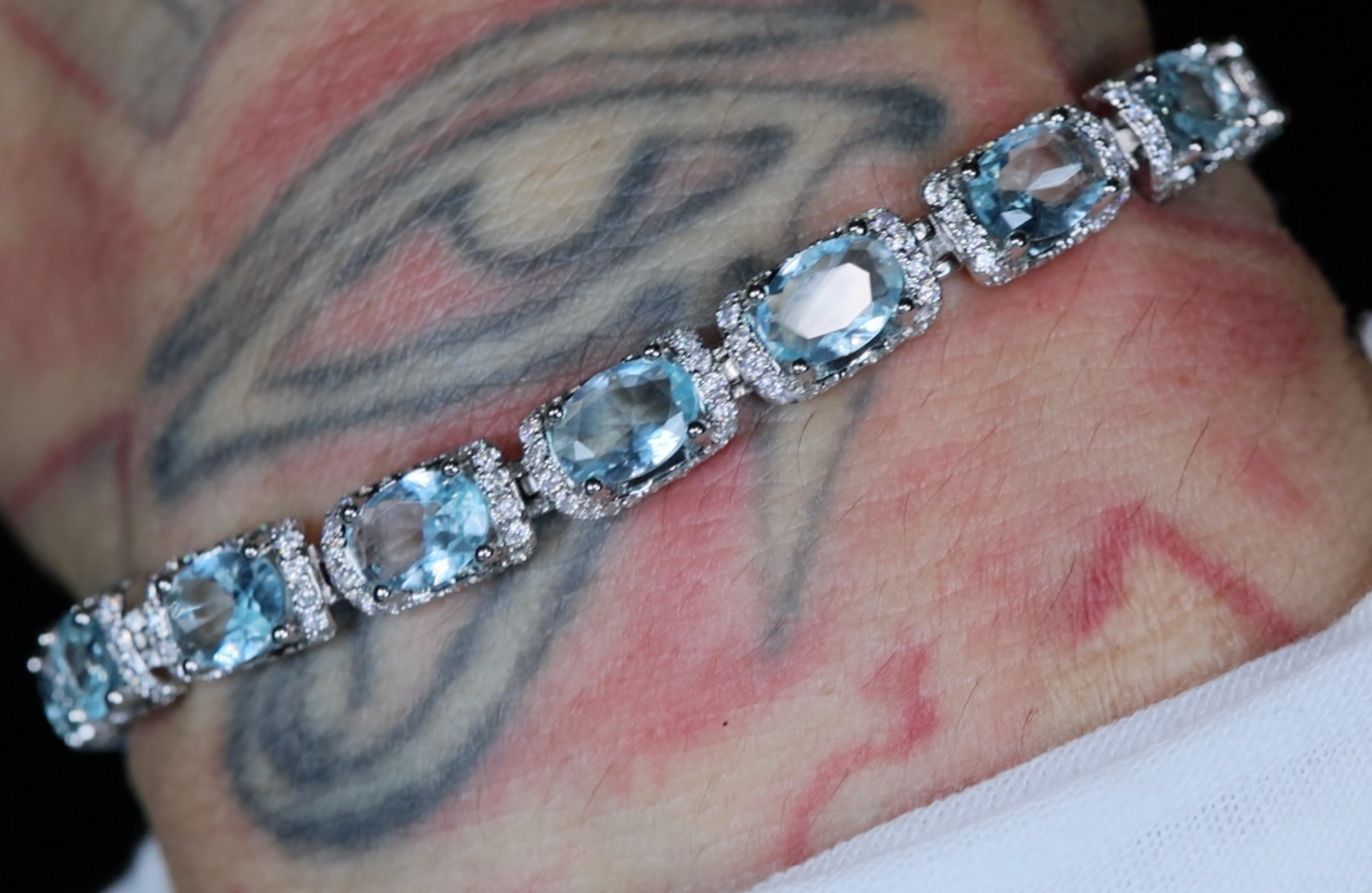 Blue Diamond Bracelet