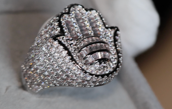 Mens Big Diamond Ring