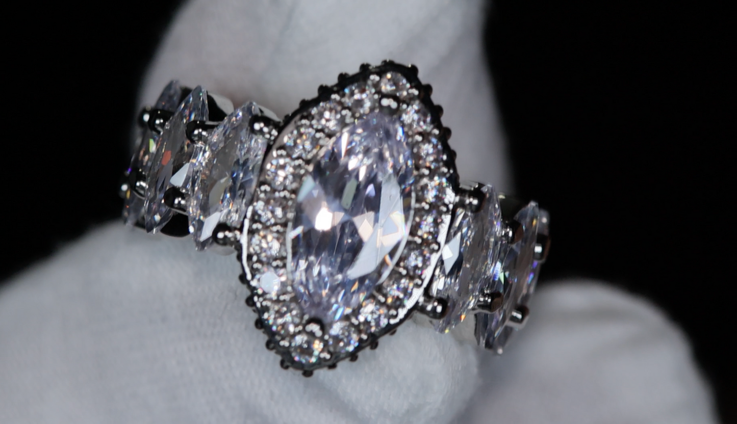 Big Marquise Diamond Ring