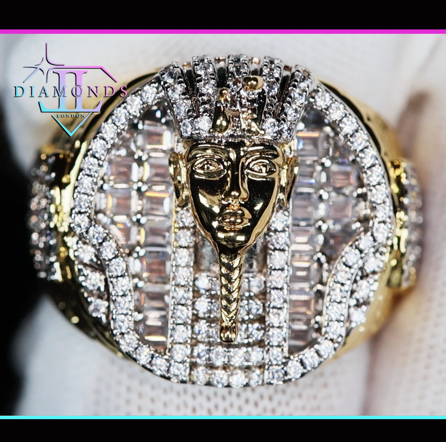 Pharaoh Diamond Ring