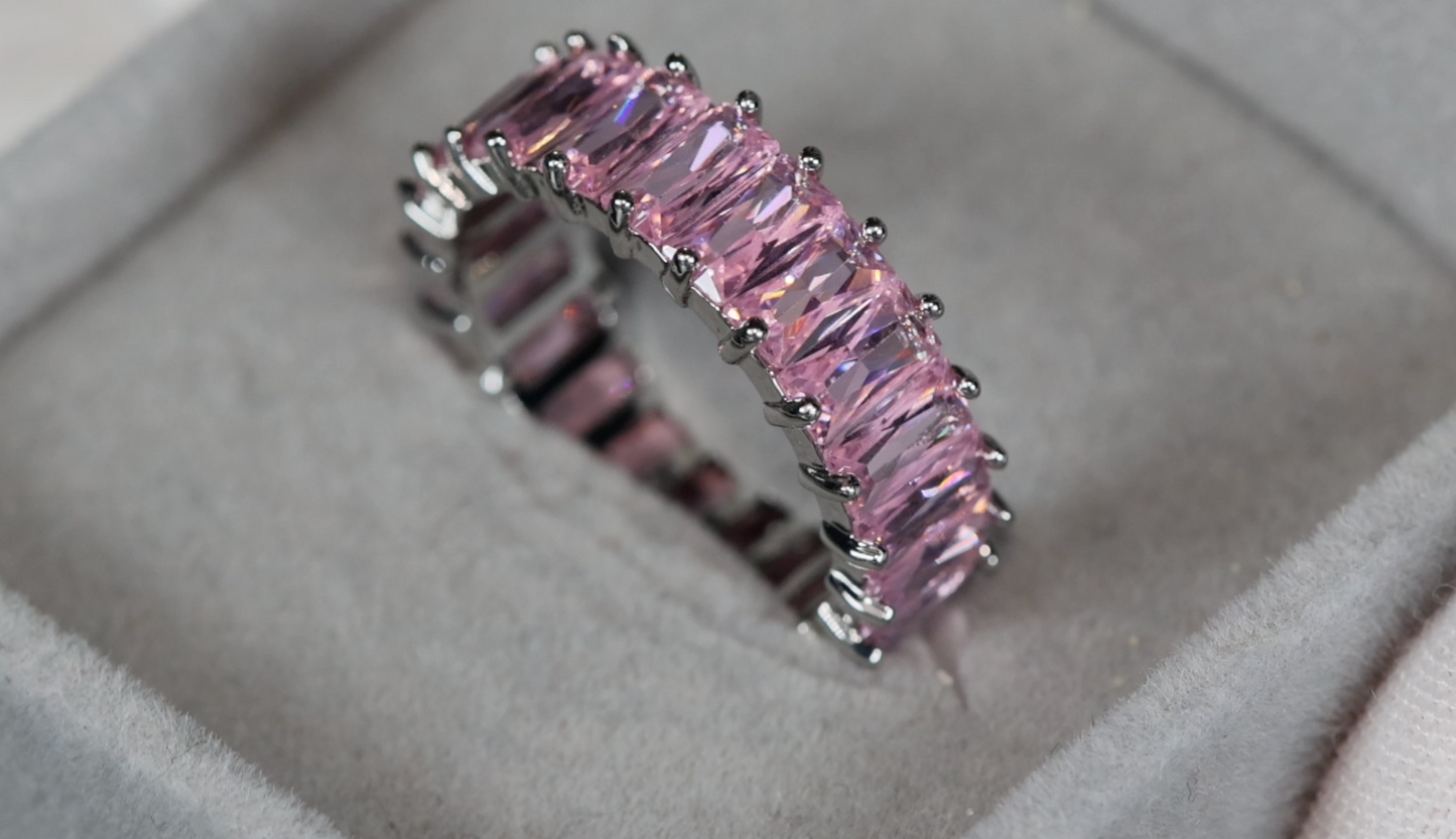 Pink Diamond Ring