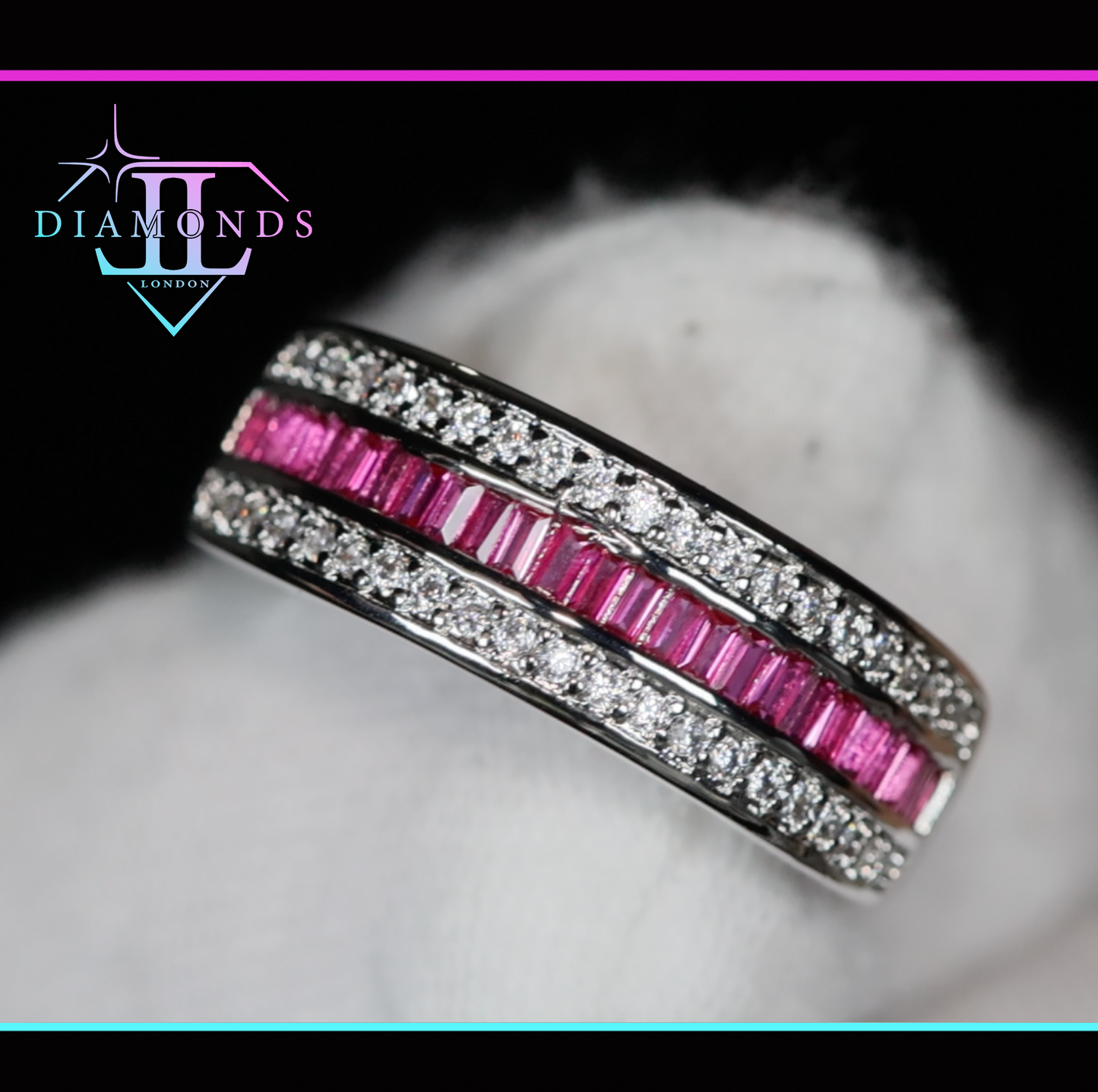 Pink Diamond Ring