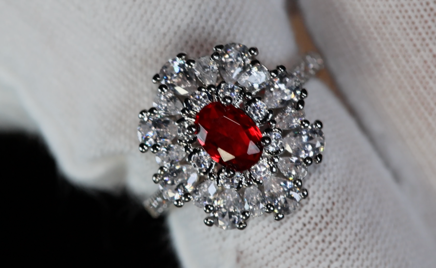 Ruby Diamond Ring