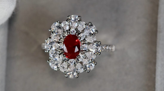 Ruby Diamond Ring