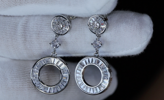 Womens Diamond Earrings