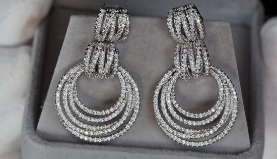 Womens Diamond Earrings