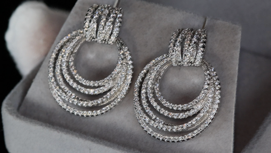 Womens Diamond Earrings