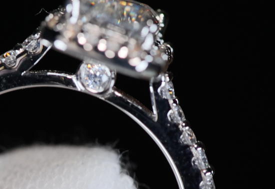 Womens Lab Grown Diamond Ring