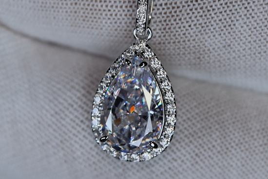 Womens Lab Grown Diamond Pendant