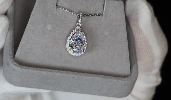 Womens Lab Grown Diamond Pendant