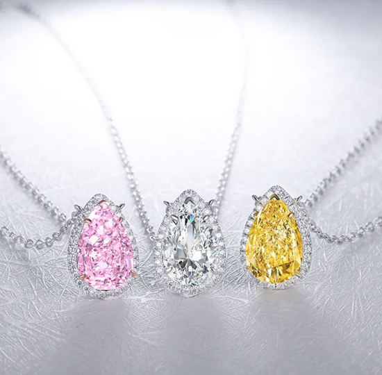 Womens Lab Diamond Pendant