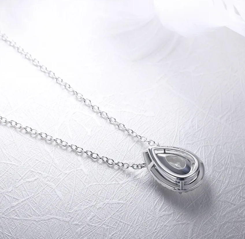 Womens Lab Diamond Pendant