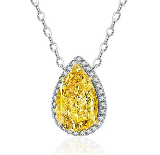 Womens Lab Diamond Pendant