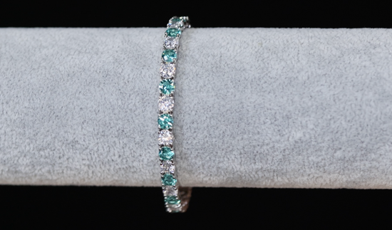 Green Diamond Bracelet